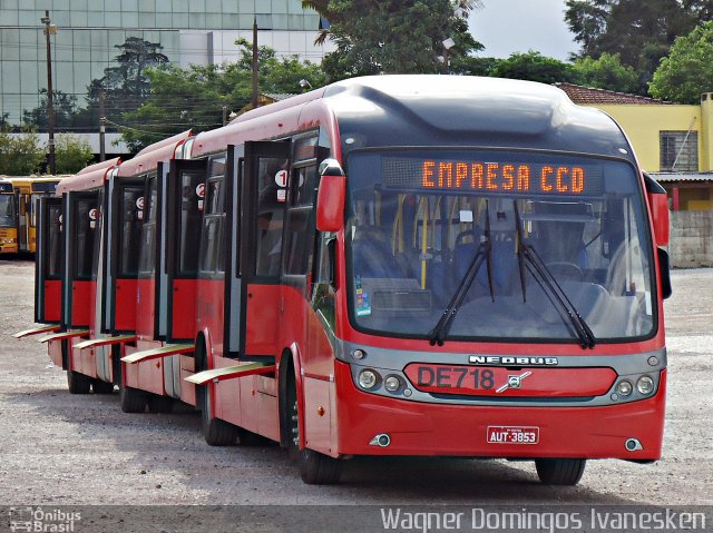 Cristo Rei > CCD Transporte Coletivo > SPE Via Mobilidade S/A DE718 na cidade de Curitiba, Paraná, Brasil, por Wagner Domingos Ivanesken. Número da foto: #790731.