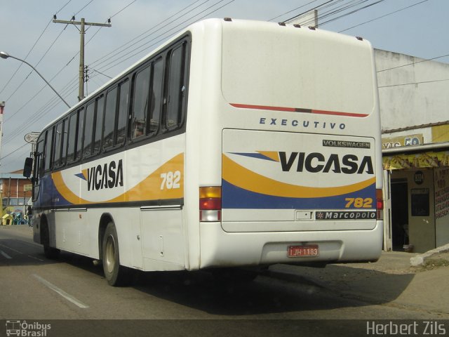 VICASA - Viação Canoense S.A. 782 na cidade de Cachoeirinha, Rio Grande do Sul, Brasil, por Herbert Zils. Número da foto: #790730.