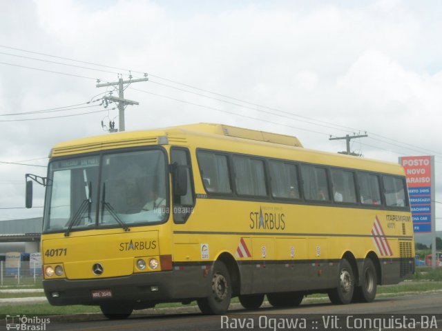 Viação Itapemirim 40171 na cidade de Vitória da Conquista, Bahia, Brasil, por Rava Ogawa. Número da foto: #791070.