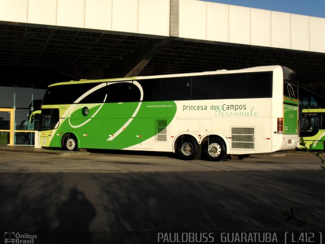 Expresso Princesa dos Campos 5000 na cidade de Ponta Grossa, Paraná, Brasil, por Paulobuss  Guaratuba. Número da foto: #792237.