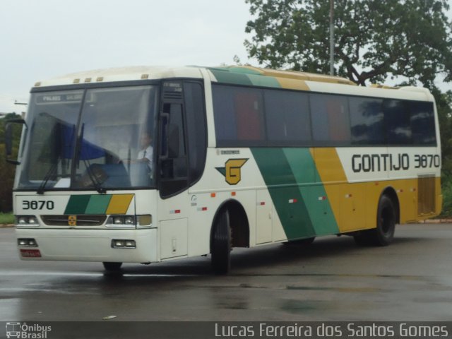 Empresa Gontijo de Transportes 3870 na cidade de Palmas, Tocantins, Brasil, por Lucas Ferreira dos Santos Gomes. ID da foto: 791549.