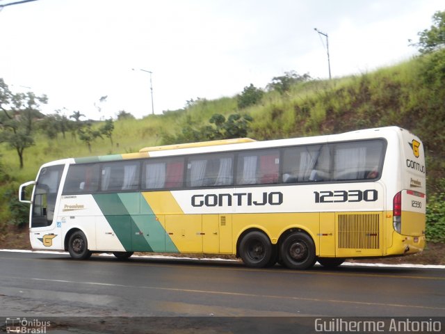 Empresa Gontijo de Transportes 12330 na cidade de Araxá, Minas Gerais, Brasil, por Guilherme Antonio. Número da foto: #791332.