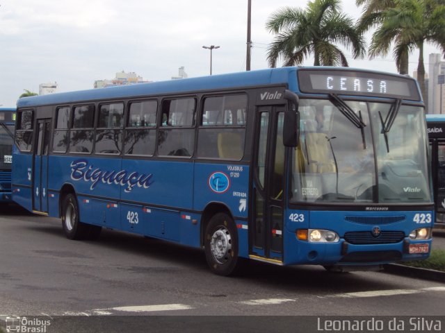 Biguaçu Transportes Coletivos Administração e Participação 423 na cidade de Florianópolis, Santa Catarina, Brasil, por Leonardo da Silva. Número da foto: #792073.