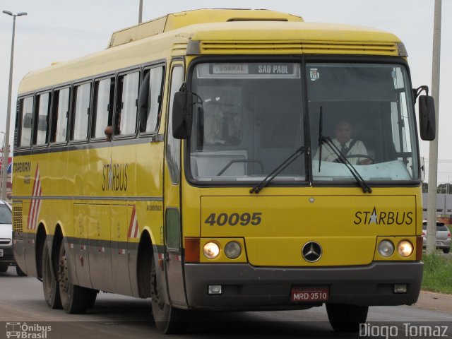 Viação Itapemirim 40095 na cidade de Valparaíso de Goiás, Goiás, Brasil, por Diogo Tomaz. Número da foto: #790684.