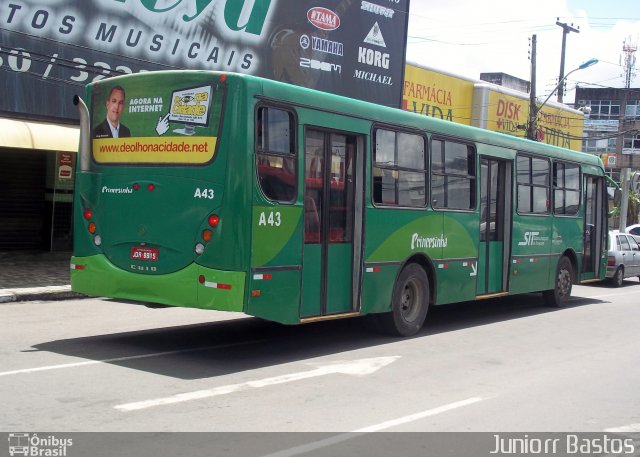 Viação Princesinha do Sertão A43 na cidade de Feira de Santana, Bahia, Brasil, por Juniorr Bastos. Número da foto: #791973.