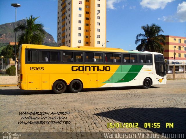 Empresa Gontijo de Transportes 15165 na cidade de Governador Valadares, Minas Gerais, Brasil, por Wanderson Vinícius Amorim. ID da foto: 790745.