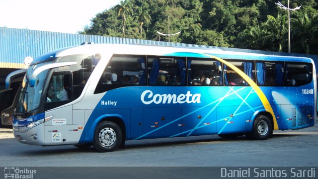 Viação Cometa 10248 na cidade de Santos, São Paulo, Brasil, por Daniel Santos Sardi. ID da foto: 791636.