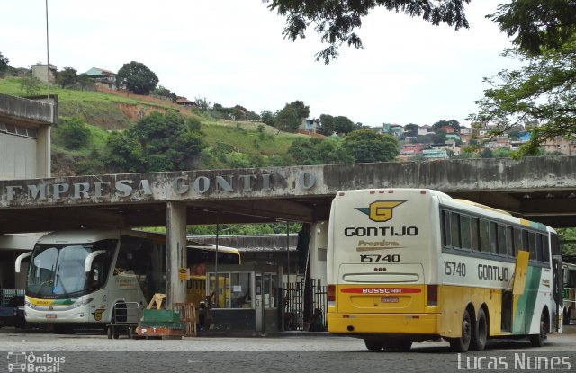 Empresa Gontijo de Transportes 15740 na cidade de Belo Horizonte, Minas Gerais, Brasil, por Lucas Nunes. ID da foto: 792144.