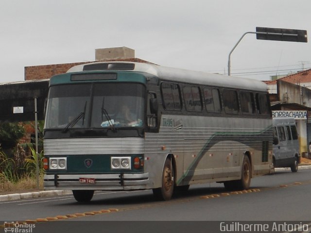 Transnunes Turismo 7405 na cidade de Araxá, Minas Gerais, Brasil, por Guilherme Antonio. ID da foto: 793778.