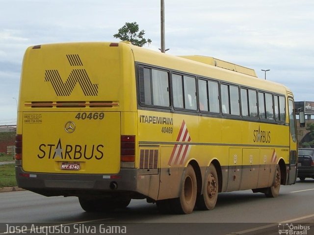 Viação Itapemirim 40469 na cidade de Brasília, Distrito Federal, Brasil, por José Augusto da Silva Gama. Número da foto: #794131.