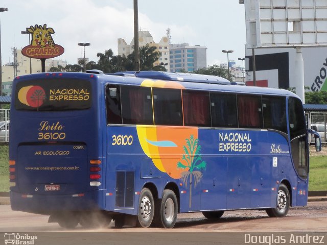Nacional Expresso 36100 na cidade de Goiânia, Goiás, Brasil, por Douglas Andrez. Número da foto: #794096.