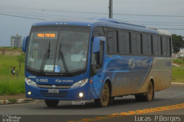 Fagundes Construção e Mineração C-1043 na cidade de Araxá, Minas Gerais, Brasil, por Lucas Borges . ID da foto: 793837.