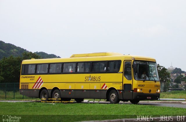 Viação Itapemirim 40267 na cidade de Vitória, Espírito Santo, Brasil, por Jones Bh. Número da foto: #793200.
