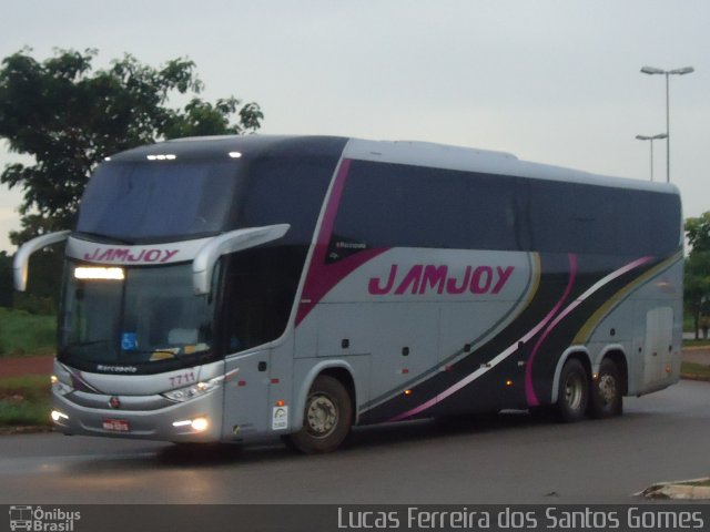 Viação Jam Joy 7711 na cidade de Palmas, Tocantins, Brasil, por Lucas Ferreira dos Santos Gomes. Número da foto: #794401.