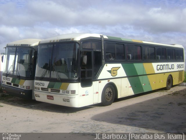 Empresa Gontijo de Transportes 9820 na cidade de Itaobim, Minas Gerais, Brasil, por JC  Barboza. ID da foto: 794928.