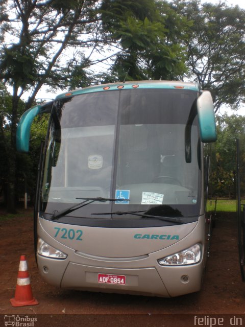 Viação Garcia 7202 na cidade de Cascavel, Paraná, Brasil, por Felipe  Dn. Número da foto: #796365.