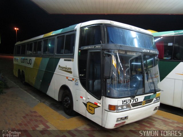 Empresa Gontijo de Transportes 15370 na cidade de João Monlevade, Minas Gerais, Brasil, por Symon Torres. Número da foto: #759596.