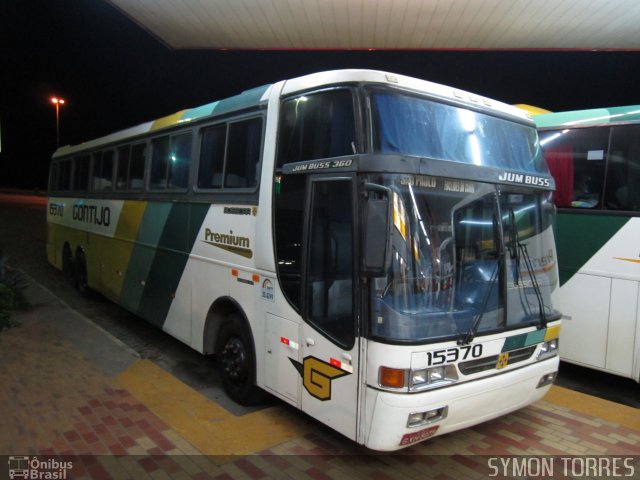 Empresa Gontijo de Transportes 15370 na cidade de João Monlevade, Minas Gerais, Brasil, por Symon Torres. ID da foto: 759596.