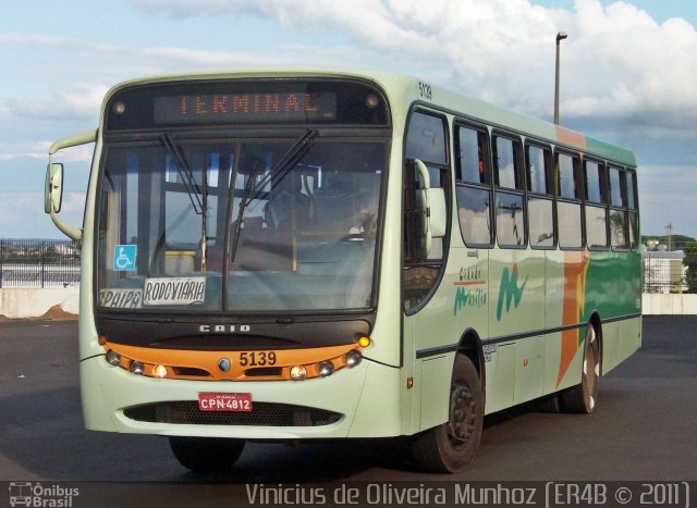 Empresa Circular de Marília 5139 na cidade de Marília, São Paulo, Brasil, por Vinicius de Oliveira Munhoz. Número da foto: #759913.