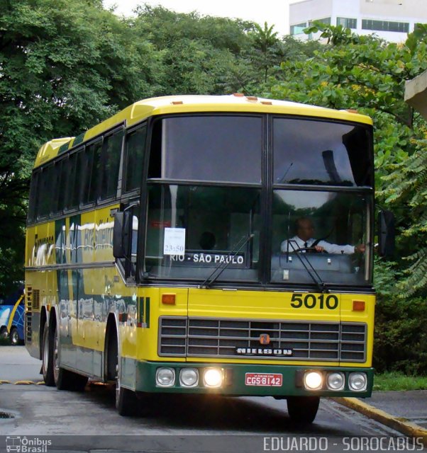 Expresso Brasileiro 5010 na cidade de São Paulo, São Paulo, Brasil, por EDUARDO - SOROCABUS. ID da foto: 759562.