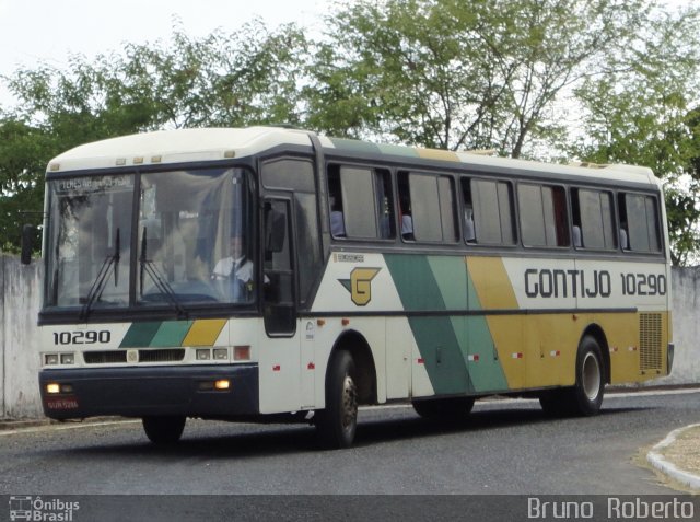 Empresa Gontijo de Transportes 10290 na cidade de Teresina, Piauí, Brasil, por Bruno  Roberto. Número da foto: #758938.