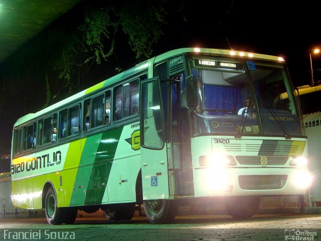 Empresa Gontijo de Transportes 3120 na cidade de Belo Horizonte, Minas Gerais, Brasil, por Franciel Souza. ID da foto: 759615.