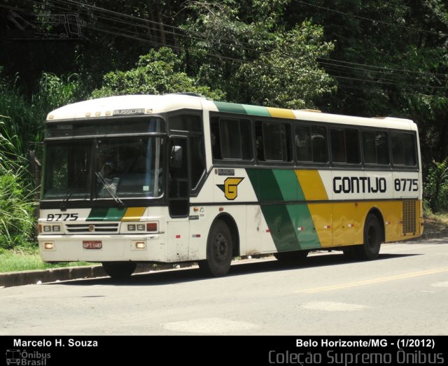 Empresa Gontijo de Transportes 8775 na cidade de Belo Horizonte, Minas Gerais, Brasil, por Marcelo H.  Souza. Número da foto: #797309.