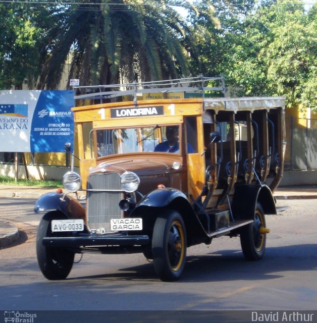 Viação Garcia 0033 na cidade de Londrina, Paraná, Brasil, por David Arthur. Número da foto: #796678.