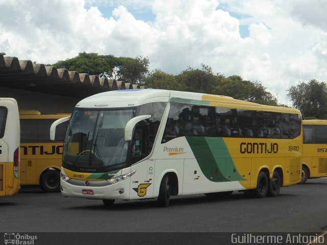 Empresa Gontijo de Transportes 18410 na cidade de Araxá, Minas Gerais, Brasil, por Guilherme Antonio. Número da foto: #797632.