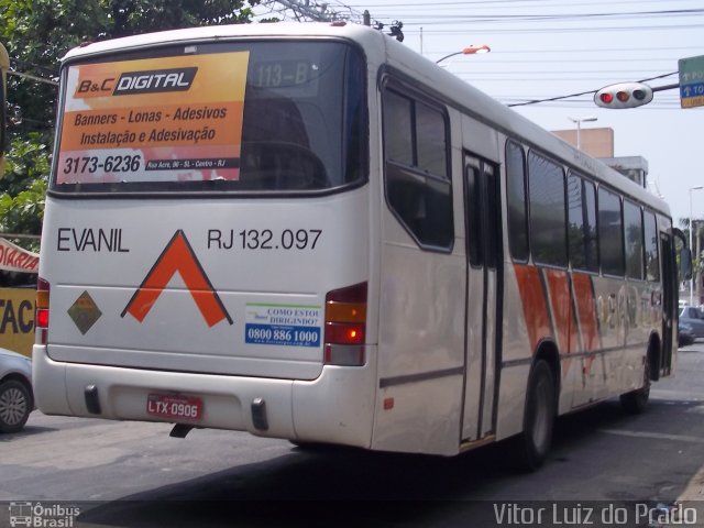 Evanil Transportes e Turismo RJ 132.097 na cidade de Nova Iguaçu, Rio de Janeiro, Brasil, por Vitor Luiz do Prado. Número da foto: #797140.