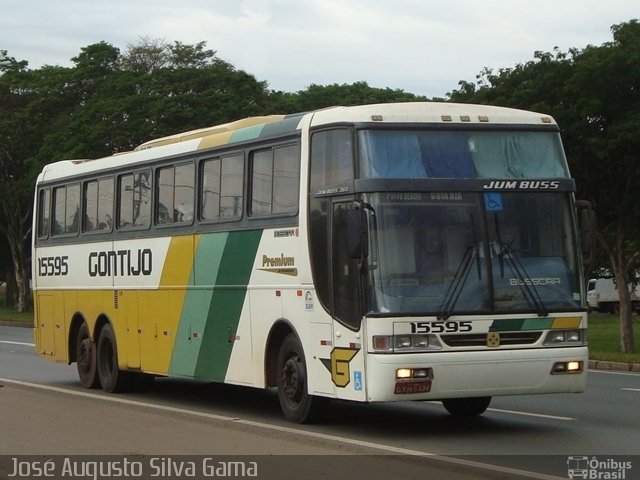 Empresa Gontijo de Transportes 15595 na cidade de Brasília, Distrito Federal, Brasil, por José Augusto da Silva Gama. Número da foto: #798380.