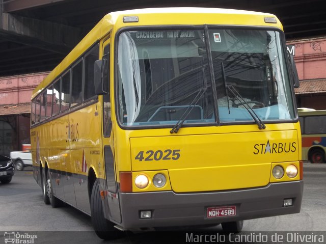 Viação Itapemirim 42025 na cidade de Rio de Janeiro, Rio de Janeiro, Brasil, por Marcelo Candido de Oliveira. ID da foto: 797797.