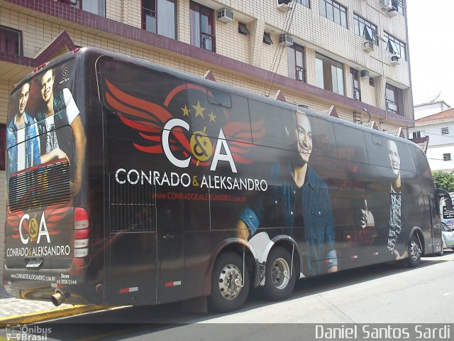 Via Rápida Transportes e Turismo FERNANDO E SOROCABA na cidade de Praia Grande, São Paulo, Brasil, por Daniel Santos Sardi. Número da foto: #797998.