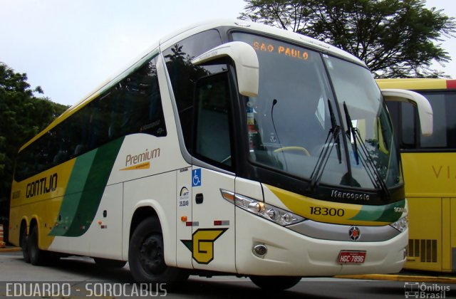 Empresa Gontijo de Transportes 18300 na cidade de São Paulo, São Paulo, Brasil, por EDUARDO - SOROCABUS. Número da foto: #800646.