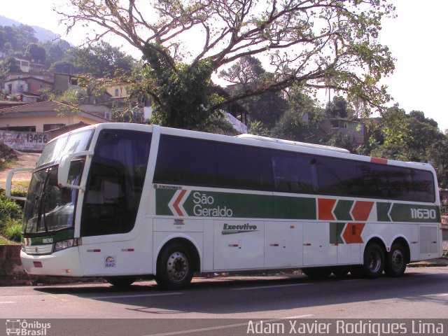 Cia. São Geraldo de Viação 11630 na cidade de Cubatão, São Paulo, Brasil, por Adam Xavier Rodrigues Lima. Número da foto: #799317.