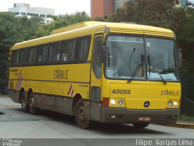 Viação Itapemirim 40055 na cidade de São Paulo, São Paulo, Brasil, por Filipe  Vargas Lima. ID da foto: 799983.