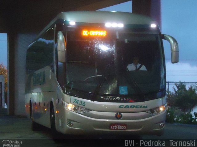 Viação Garcia 7436 na cidade de Apucarana, Paraná, Brasil, por Pedroka Ternoski. Número da foto: #798879.
