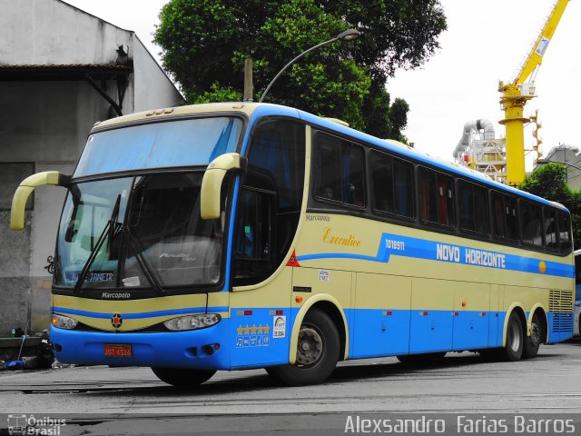 Viação Novo Horizonte 1018911 na cidade de Rio de Janeiro, Rio de Janeiro, Brasil, por Alexsandro  Farias Barros. Número da foto: #801085.