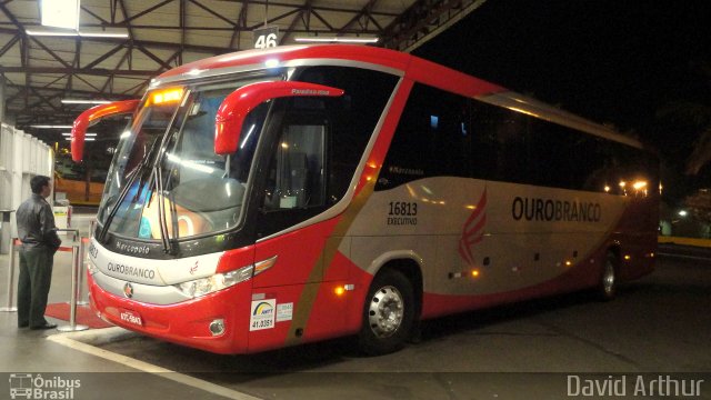 Viação Ouro Branco 16813 na cidade de Londrina, Paraná, Brasil, por David Arthur. Número da foto: #801121.