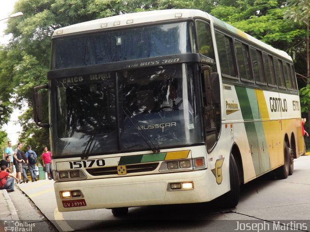 Empresa Gontijo de Transportes 15170 na cidade de São Paulo, São Paulo, Brasil, por Joseph Martins. ID da foto: 802255.