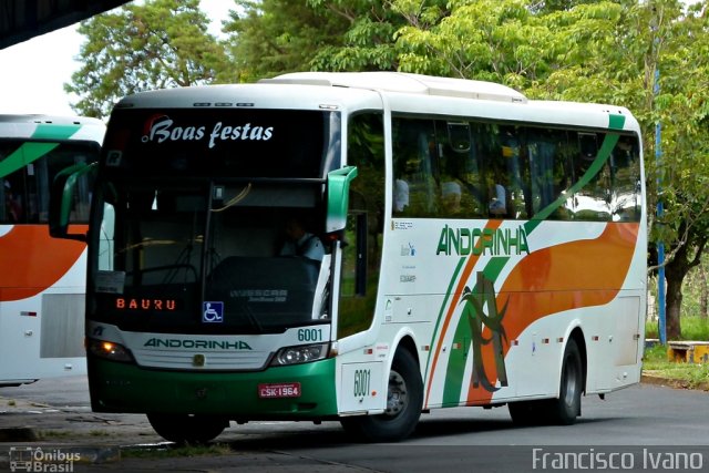 Empresa de Transportes Andorinha 6001 na cidade de Assis, São Paulo, Brasil, por Francisco Ivano. Número da foto: #802989.