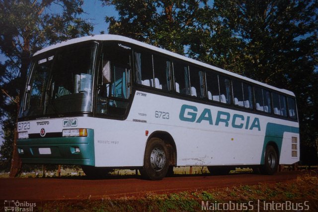 Viação Garcia 6723 na cidade de Londrina, Paraná, Brasil, por Maicon Igor  Barboza. Número da foto: #801528.