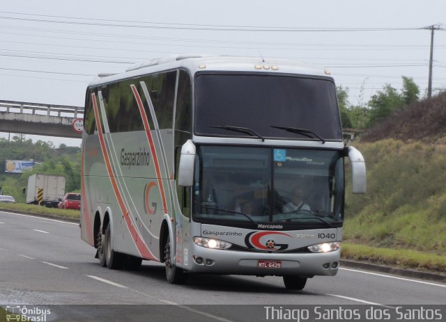 Gasparzinho Turismo 1040 na cidade de Simões Filho, Bahia, Brasil, por Thiago Santos. Número da foto: #801530.