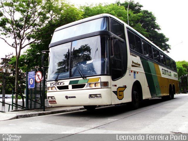 Empresa Gontijo de Transportes 15805 na cidade de São Paulo, São Paulo, Brasil, por Leonardo Ferreira Porto. ID da foto: 801114.