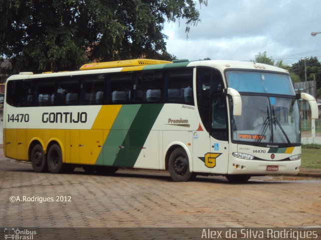 Empresa Gontijo de Transportes 14470 na cidade de Porto Velho, Rondônia, Brasil, por Alex da Silva Rodrigues. Número da foto: #801732.