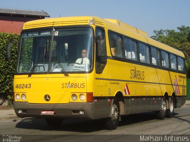 Viação Itapemirim 40243 na cidade de São Paulo, São Paulo, Brasil, por Maílsøn Antunes. Número da foto: #801461.