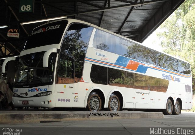 VUSC - Viação União Santa Cruz 2350 na cidade de Santa Maria, Rio Grande do Sul, Brasil, por Matheus Etges. Número da foto: #802785.