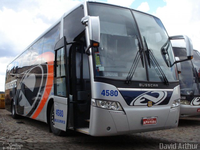 Expresso Nordeste 4580 na cidade de Londrina, Paraná, Brasil, por David Arthur. ID da foto: 803018.