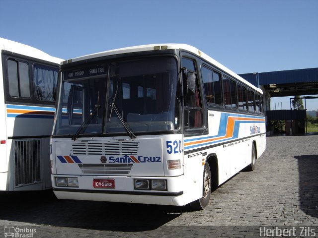 VUSC - Viação União Santa Cruz 520 na cidade de Santa Cruz do Sul, Rio Grande do Sul, Brasil, por Herbert Zils. Número da foto: #804081.