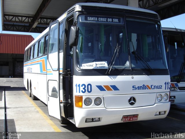 VUSC - Viação União Santa Cruz 1130 na cidade de Santa Cruz do Sul, Rio Grande do Sul, Brasil, por Herbert Zils. ID da foto: 804088.